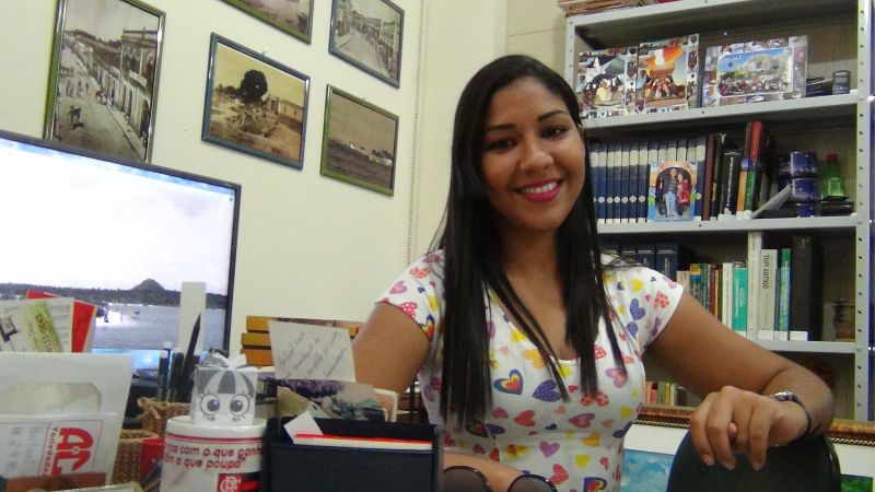 Fernanda Raliana - Acadêmica de Geologia - UFOPA